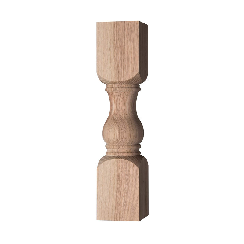 Shanty to Chic Coffee Table Leg - Species:Oak Red